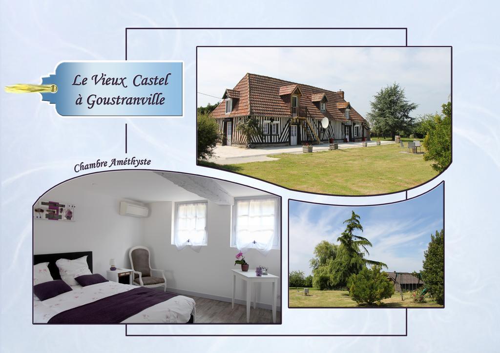 Goustranville Le Vieux Castel B&B 외부 사진
